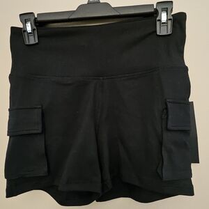 Mano B Biker Shorts. Side pockets. Casual style. Black. NWT.